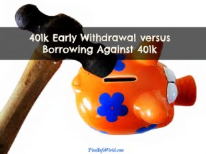 401k early withdrawal