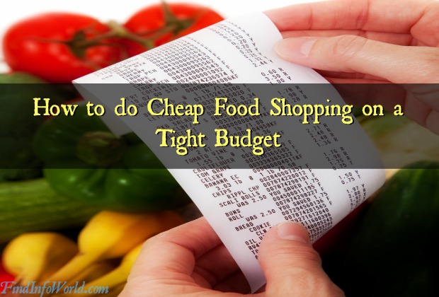 cheap food shopping