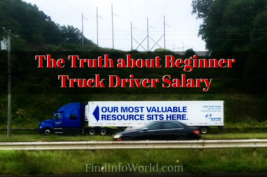 Beginner Truck Driver Salary