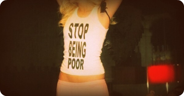 How to Stop Being Poor