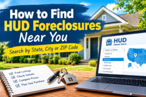 How to Find HUD Foreclosures Near You: Search by State, City, or ZIP Code